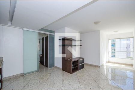 Sala - Cozinha de apartamento para alugar com 2 quartos, 74m² em Vila da Serra, Nova Lima