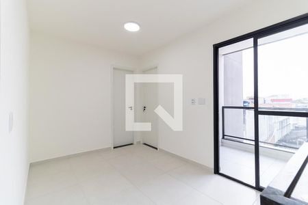 Sala e Cozinha de apartamento para alugar com 1 quarto, 21m² em Cambuci, São Paulo