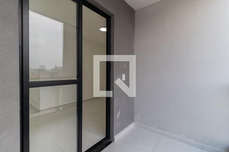 Varanda e lavanderia de apartamento para alugar com 1 quarto, 21m² em Cambuci, São Paulo