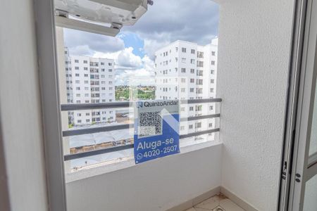 Varanda da Sala de apartamento para alugar com 2 quartos, 60m² em Jardim Presidente, Goiânia