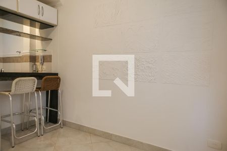 Sala de apartamento para alugar com 1 quarto, 40m² em Boqueirão, Santos