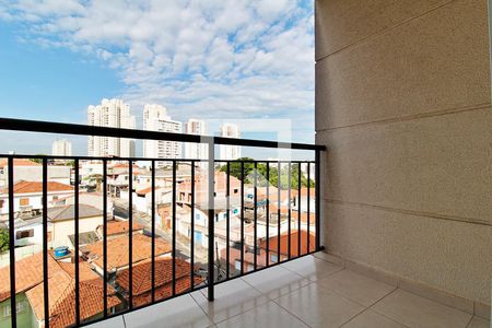 Varanda da Sala de apartamento para alugar com 2 quartos, 54m² em Jardim Monte Kemel, São Paulo