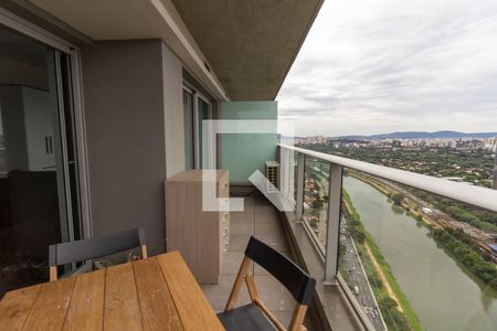 Varanda de apartamento à venda com 1 quarto, 37m² em Butantã, São Paulo