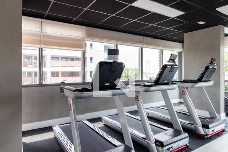 Studio para alugar com 51m², 1 quarto e 1 vaga Studio para alugar com 51m², 1 quarto e 1 vagaAcademia
