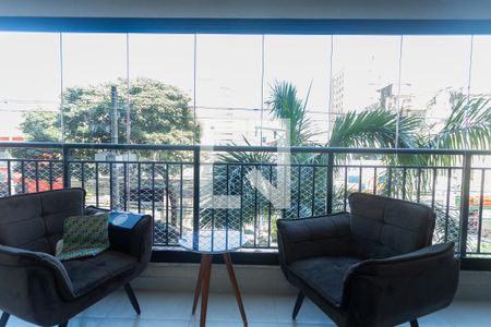 Varanda de apartamento para alugar com 2 quartos, 62m² em Barra Funda, São Paulo