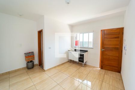 Sala/Cozinha de apartamento para alugar com 1 quarto, 26m² em Parque Císper, São Paulo