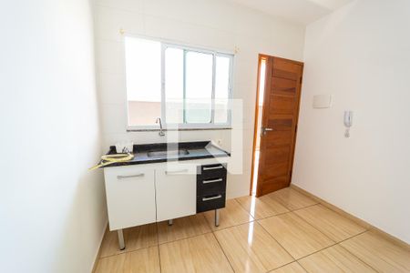 Sala/Cozinha de apartamento para alugar com 1 quarto, 26m² em Parque Císper, São Paulo