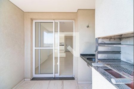 Varanda Gourmet de apartamento para alugar com 2 quartos, 52m² em Vila Scarpelli, Santo André