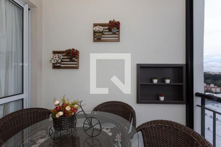Sala (Varanda) de apartamento para alugar com 2 quartos, 69m² em Boa Vista, Curitiba