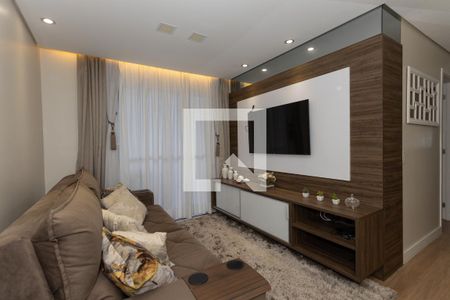 Sala de apartamento para alugar com 2 quartos, 69m² em Boa Vista, Curitiba