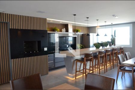 Studio à venda com 39m², 1 quarto e 1 vagaSalão de festas