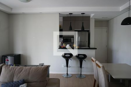 Sala/Cozinha de apartamento para alugar com 1 quarto, 65m² em Barra Funda, São Paulo