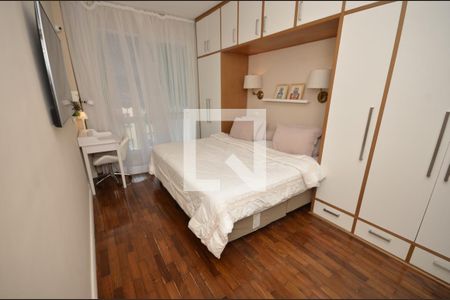 Quarto 1 com suíte de apartamento à venda com 3 quartos, 131m² em Laranjeiras, Rio de Janeiro