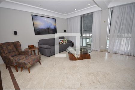 Sala de apartamento à venda com 3 quartos, 131m² em Laranjeiras, Rio de Janeiro