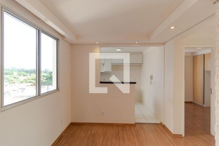 Sala de apartamento para alugar com 2 quartos, 48m² em Vila Monte Alegre, Paulínia