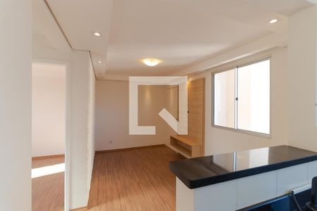 Sala de apartamento para alugar com 2 quartos, 48m² em Vila Monte Alegre, Paulínia