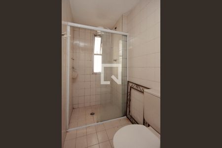 Banheiro da Suíte de apartamento à venda com 1 quarto, 27m² em Bela Vista, São Paulo