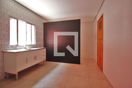 Sala e cozinha de apartamento para alugar com 1 quarto, 40m² em Vila Plana, São Paulo
