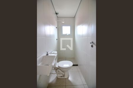 Banheiro Social de apartamento para alugar com 1 quarto, 20m² em Rudge Ramos, São Bernardo do Campo