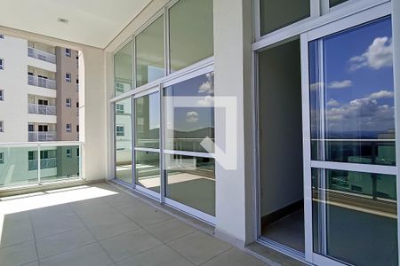 Varanda da Sala de apartamento à venda com 4 quartos, 387m² em Alphaville Empresarial, Barueri