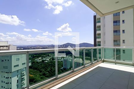 Varanda da Sala de apartamento à venda com 4 quartos, 387m² em Alphaville Empresarial, Barueri