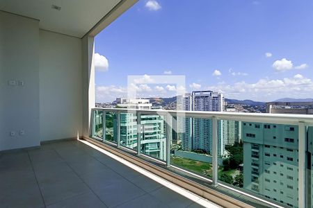 Varanda da Sala de apartamento à venda com 4 quartos, 387m² em Alphaville Empresarial, Barueri