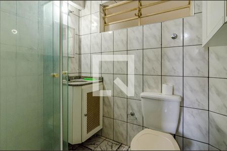 Apartamento à venda com 43m², 1 quarto e sem vaga Apartamento à venda com 43m², 1 quarto e sem vagaBanheiro da suíte