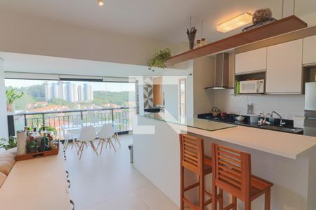 Sala  de apartamento à venda com 1 quarto, 61m² em Butantã, São Paulo