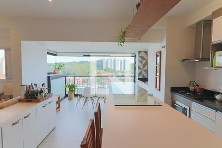 Sala  de apartamento à venda com 1 quarto, 61m² em Butantã, São Paulo