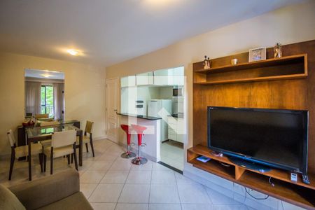Sala de apartamento para alugar com 1 quarto, 50m² em Cambuí, Campinas