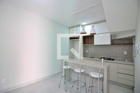 Sala/Cozinha de apartamento para alugar com 1 quarto, 40m² em Alves Dias, São Bernardo do Campo