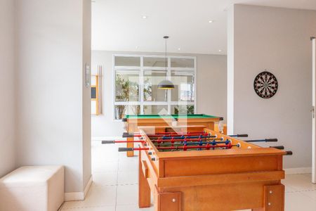 Apartamento para alugar com 49m², 2 quartos e 1 vaga Apartamento para alugar com 49m², 2 quartos e 1 vagaÁrea comum - Salão de Jogos