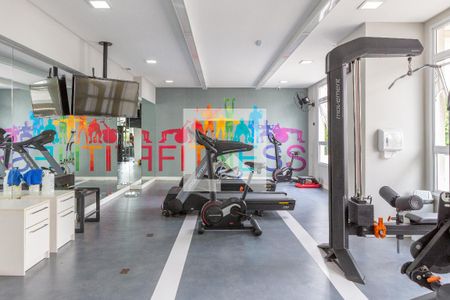 Apartamento para alugar com 49m², 2 quartos e 1 vaga Apartamento para alugar com 49m², 2 quartos e 1 vagaÁrea comum - Academia