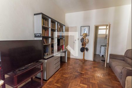 Sala de apartamento para alugar com 1 quarto, 48m² em Tijuca, Rio de Janeiro
