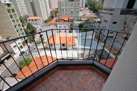 Varanda de apartamento para alugar com 1 quarto, 28m² em Bela Vista, São Paulo