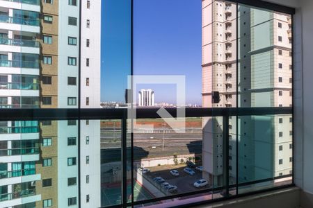 Varanda da Sala de apartamento para alugar com 3 quartos, 95m² em Sul (águas Claras), Brasília