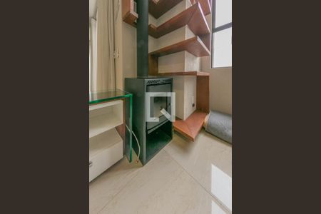Detalhe da Sala de kitnet/studio para alugar com 2 quartos, 73m² em Cabral, Curitiba