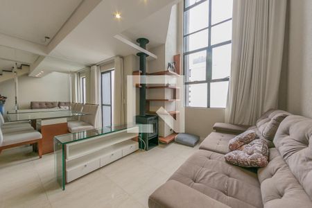 Sala de kitnet/studio para alugar com 2 quartos, 73m² em Cabral, Curitiba