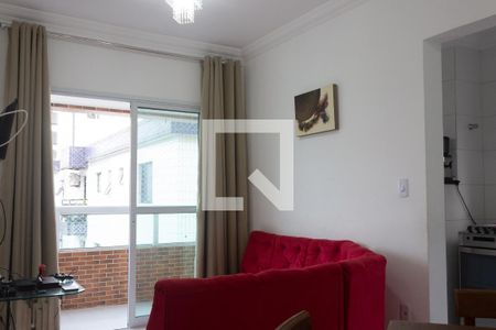 Sala de apartamento para alugar com 2 quartos, 90m² em Guilhermina, Praia Grande