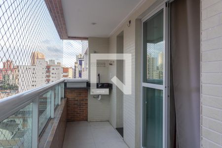 Varanda de apartamento para alugar com 2 quartos, 90m² em Guilhermina, Praia Grande