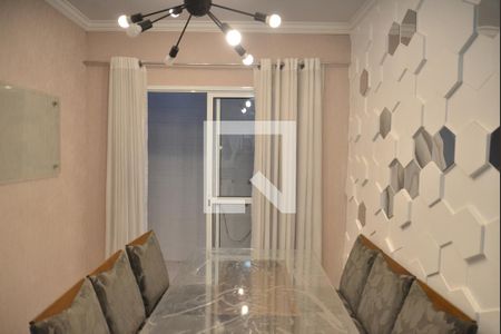 Sala de casa para alugar com 2 quartos, 99m² em Vila Camilópolis, Santo André