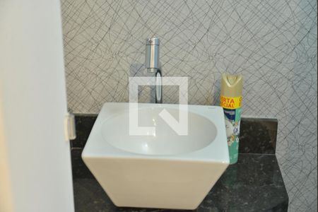 Lavabo de casa para alugar com 2 quartos, 99m² em Vila Camilópolis, Santo André
