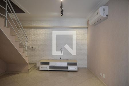 Sala de casa para alugar com 2 quartos, 99m² em Vila Camilópolis, Santo André