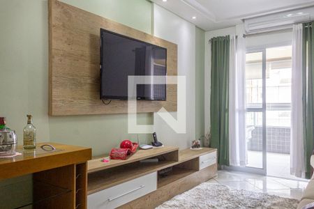 Sala de apartamento para alugar com 3 quartos, 107m² em Ocian, Praia Grande