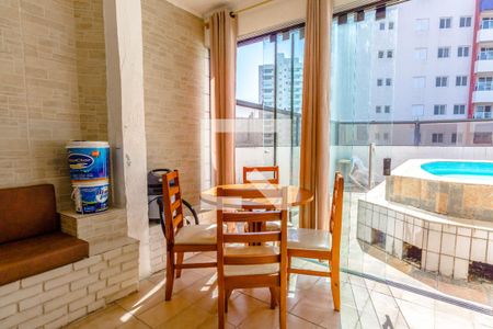 Sala de apartamento para alugar com 2 quartos, 100m² em Caiçara, Praia Grande