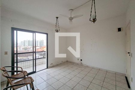 Sala de apartamento para alugar com 1 quarto, 87m² em Guilhermina, Praia Grande
