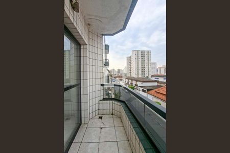 Sacada de apartamento para alugar com 1 quarto, 87m² em Guilhermina, Praia Grande