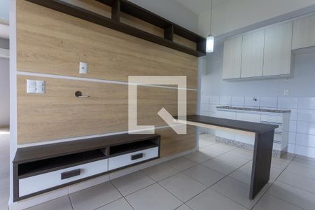 Detalhe Sala de apartamento para alugar com 2 quartos, 54m² em Parque Oeste Industrial, Goiânia