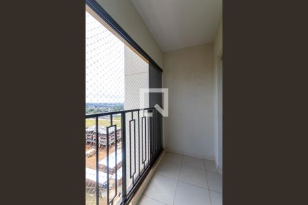 Varanda da Sala de apartamento para alugar com 2 quartos, 54m² em Parque Oeste Industrial, Goiânia