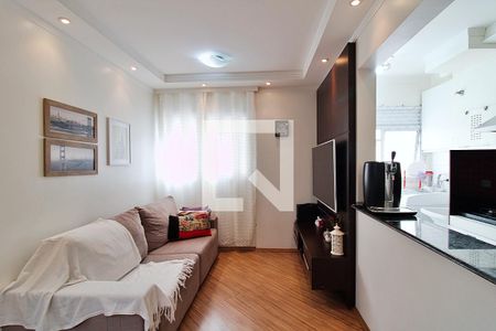 Sala de apartamento para alugar com 2 quartos, 46m² em Jardim Clementino, Taboão da Serra